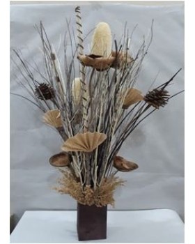 Beautiful Dried Flower Vase- Design 2